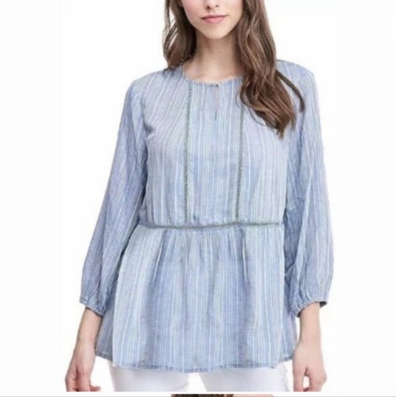 Fever Tops - ♡3/$30♡ Fever 3/4 Sleeve Boho Top -XXL